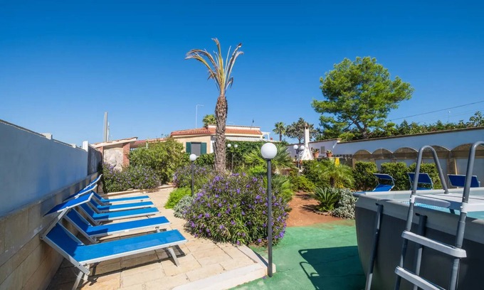 Scala di Furno House | Sirena Apartment in Luxury Villa with Shared Pool