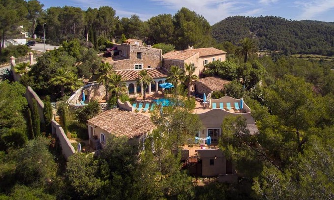 Canyelles House | Sitges Hill Retreats-Masia Nur 22 bedrooms divided over 9 houses for max 44 guests