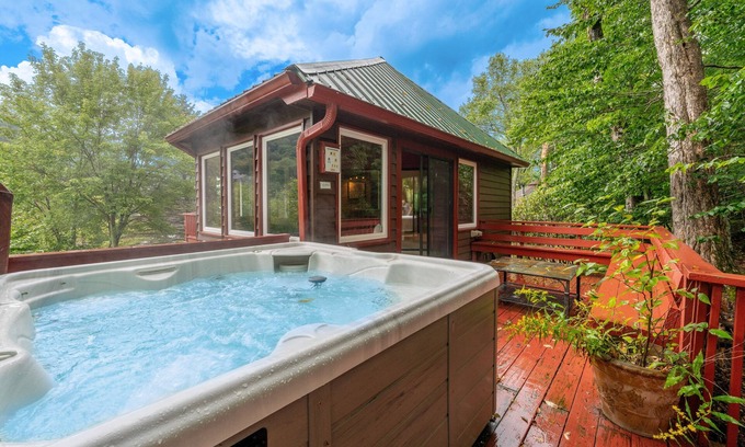 Beech Mountain House | Ski-in/out home with private hot tub, sauna, mtn/ski views, foosball, fireplace