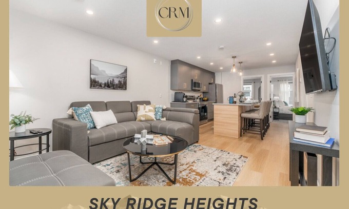 Harvie Heights Apartment | Sky Ridge Heights | Outdoor Hot Tub | Parking