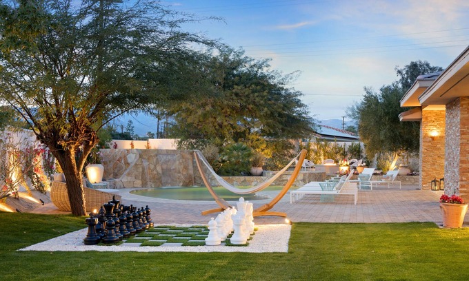 Racquet Club West House | Skyview - Private Mountainside Villa with Pool, Game Room & Gym! #004928 4br