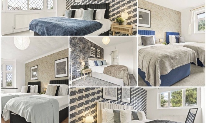 Watford House | Sleeps 12, Games Room, 6 Bedroom Group Getaway