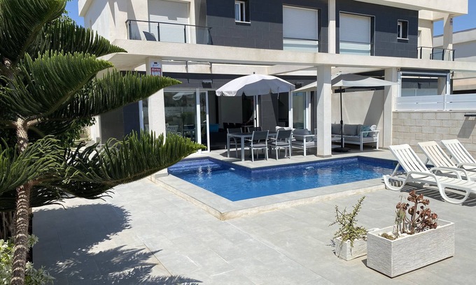 Puerto Marino Villa | Smart, newly constructed, contemporary Villa with private pool.