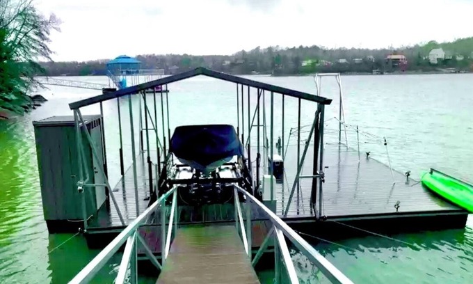 Arley House | Smith Lake Luxury Home w/Private Dock, Kayaks, Hot Tub, Fire Pit, Grill, & More