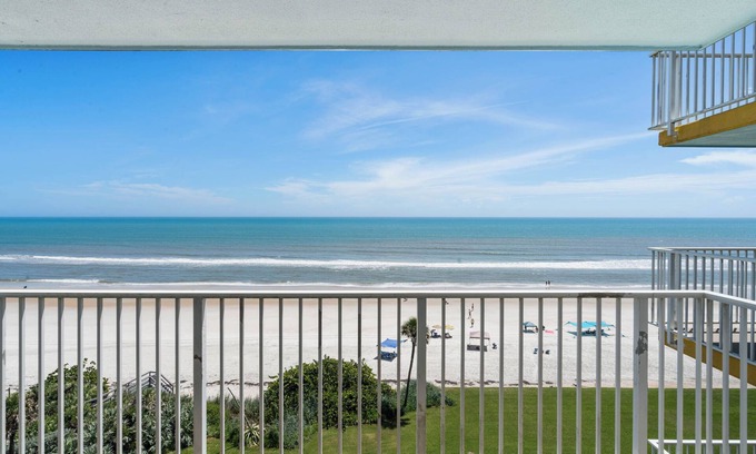 New Smyrna Beach Condo | Smyrna Beach Club 703 Coastal Condo, Sleeps Easy