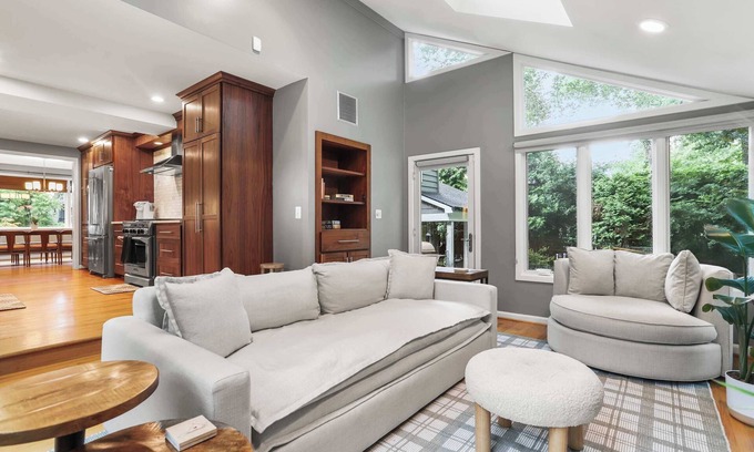 Baileys Crossroads House | Sojourn Beautiful Home with Beach Access & Backyard