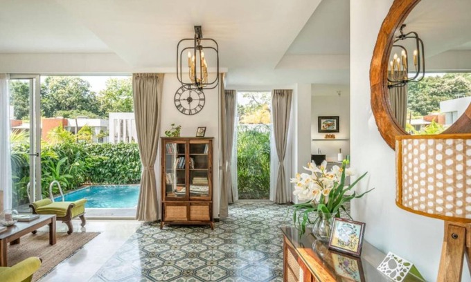 Vagator Villa | Sol by Hireavilla - 2BR w Private Pool in Anjuna