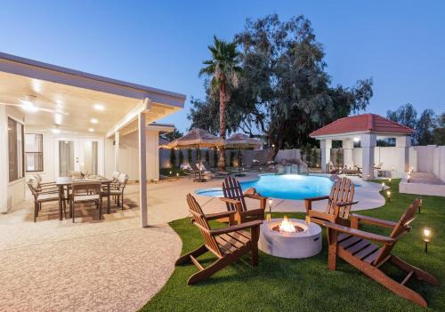 Santiago House | Solara - Pool & Spa - Mins to Scottsdale Quarter