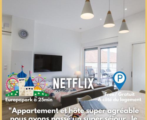 Friesenheim Apartment | Sollaris Appartements 3P 1ère étage à 11km d'Europa-Park