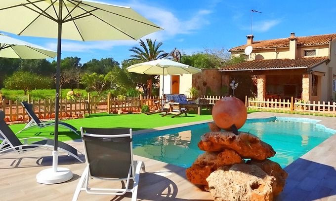 Son Antem Villa | Son Antem 420 fantastic finca with private pool, terrace, barbecue and air conditioning