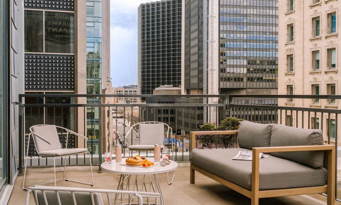 International District Apartment | Sonder Penny Lane | Two-Bedroom Apartment w/Balcony