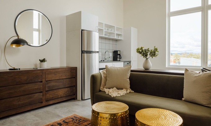 Highland Apartment | Sonder The Artesian | Lofted Studio Apartment w/Mountain View