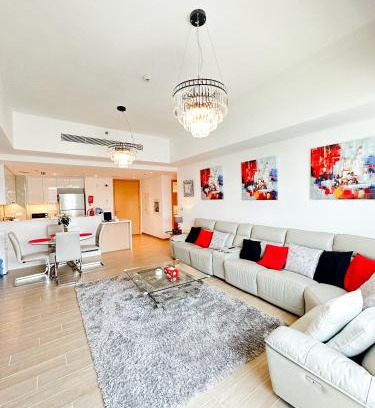 Abu Dhabi Apartment | Sophisticated 2BR in Mayan with Golf View 905