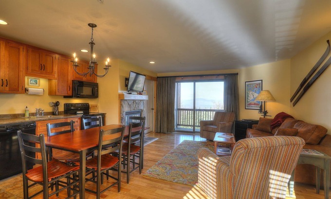 Rangeley Condo | South Branch Condo 15-2 - Saddleback Mountain Ski in Ski out condo