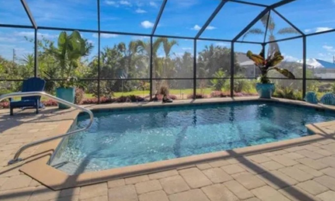 South Gulf Cove House | South Gulf Cove 4BR/2BA Heated Pool ,15 mins to the GULF