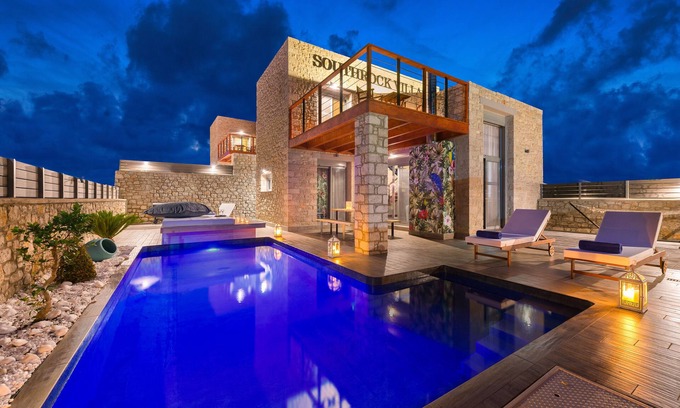 Lahania Villa | Southrock Villas - 3 Bed Deluxe Seaview Villa with Private Pool