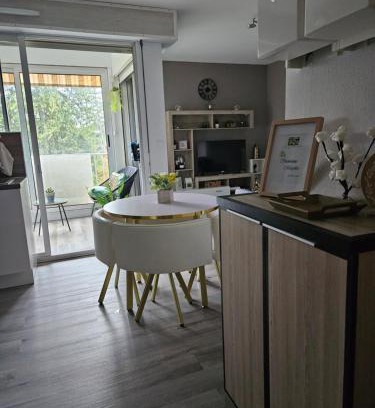 Digne-les-Bains Apartment | Souvenirs de Provence T2 avec vue et logia toutes commodités idéal curistes