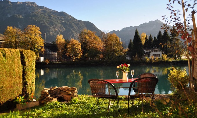 Goldswil Apartment | Spacious, light apartment with stunning views. Sleeps 4. Perfect getaway.