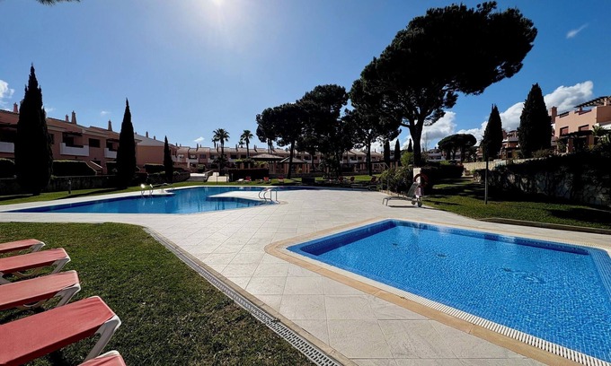 Quarteira Apartment | Spacious 1-Bedroom Apartment with Private Rooftop & Sunny Terrace