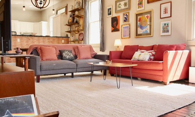 Holy Cross District House | Spacious 2BR w/huge yard near FQ/Bywater/Marigny