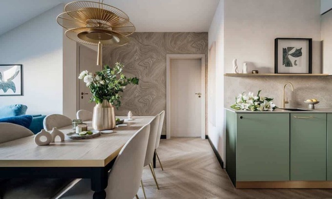 Piasek Południe Apartment | Spacious 3-Bedroom Retreat with City Views