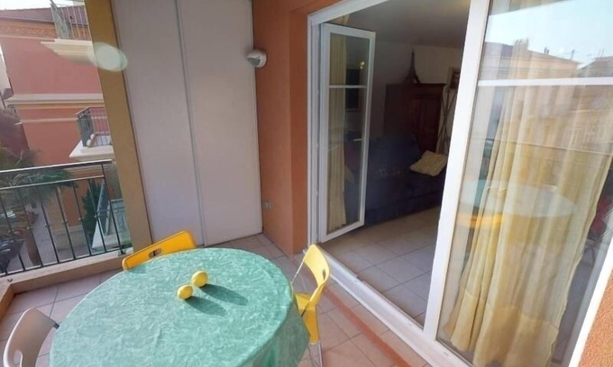Old Town Apartment | Spacious 3-Room Apartment with Terrace and Parking in Central Menton