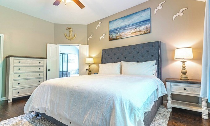 Gunter Afs House | Spacious 4BR East Montgomery Home | King Beds