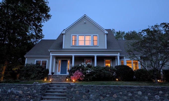 North Kingstown House | Spacious 5-Bedroom Private Retreat! Private setting close to beaches & Newport