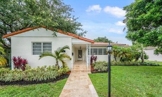 Miami Shores House | Spacious and Bright Miami Shores Home with Tropical Backyard