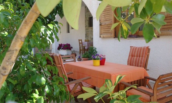 Drepano Apartment | Spacious Apartment with big patio, minutes from the beach