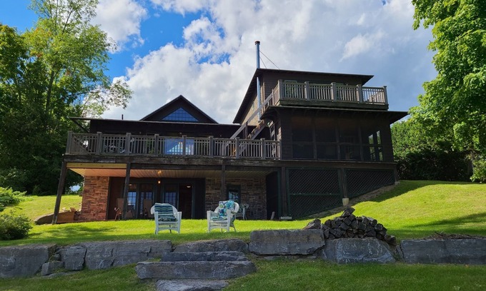 Willsboro House | Spacious Beachfront Lakehouse with Breathtaking View