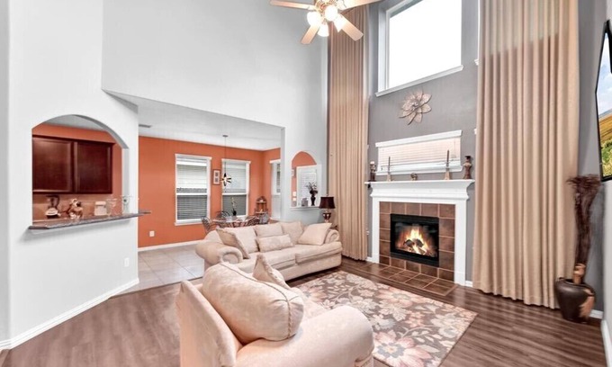 Spring House | SPACIOUS & BEAUTIFUL House| Equipped with Theatre room and Playset| Work & Play