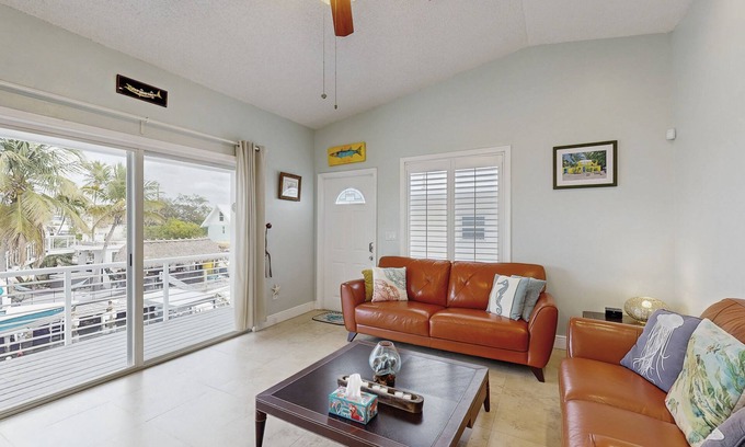 Sunrise Point House | Spacious canal-front home with balcony - monthly rental