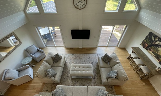 Windham House | Spacious Catskills Getaway w/Hot Tub, Deck, Home Theater & Game Room
