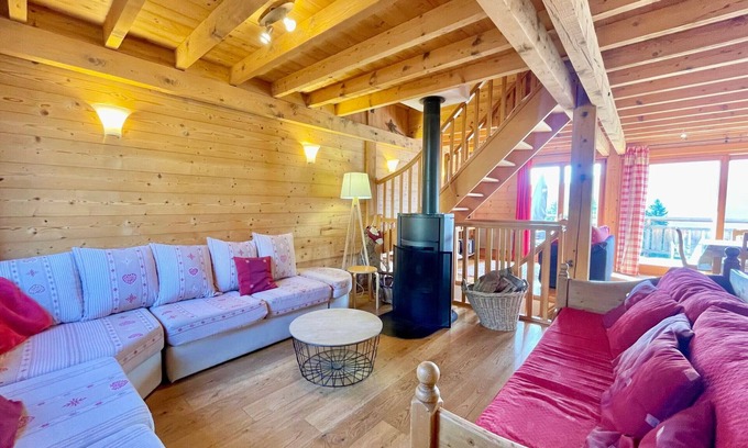 Crest-Voland Ski Chalet | Spacious chalet near slopes and center, pets allowed and parking