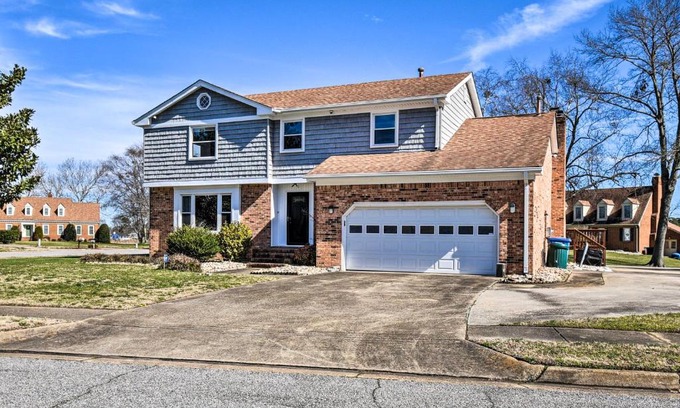 Western Branch North House | Spacious Chesapeake Home with Pool Table!