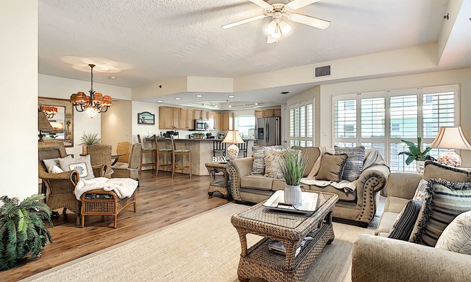 New Smyrna Beach Condo | Spacious Corner Condo | Balcony overlooking Nature preserve! OW10-307