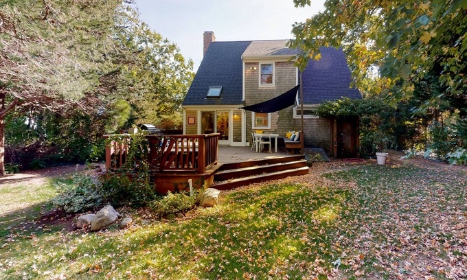 Dennis House | Spacious Dennis Home with Large Deck & Backyard - Walk to Corporation Beach