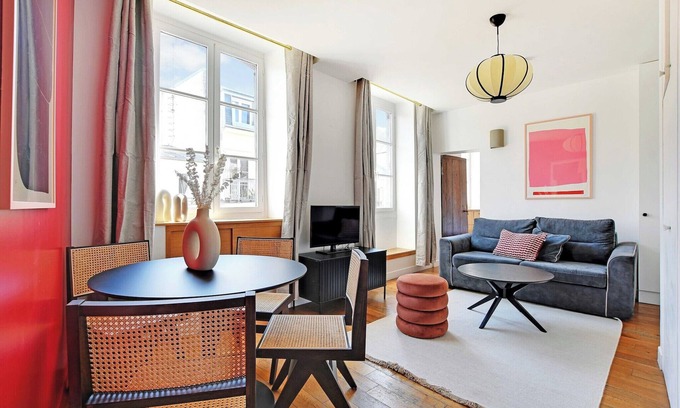 Saint-Gervais Apartment | Spacious duplex - 2BR/6P - Le Marais