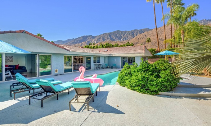 Indian Canyon House | Spacious & fun Indian Canyons retreat 4BR 3.5BA w/pool, spa & casita