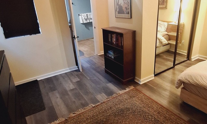 Marpole Apartment | Spacious one bedroom, one bath. Two minute walk from Marine Gateway Station