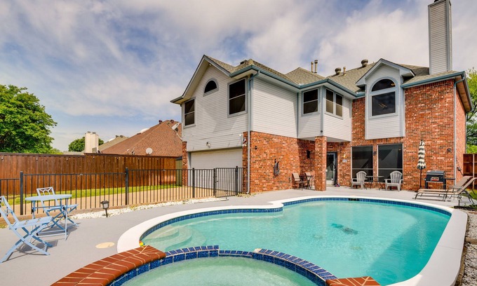 Plano House | Spacious Plano Vacation Rental w/ Private Pool