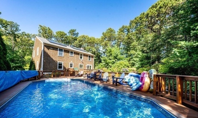 Harwich Center House | Spacious retreat with backyard oasis | Private Heated Pool | Close to beach+town