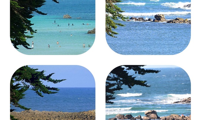 Landunvez House | Spacious, sea view, 100m from the beach SAND END and trail "GR34",
