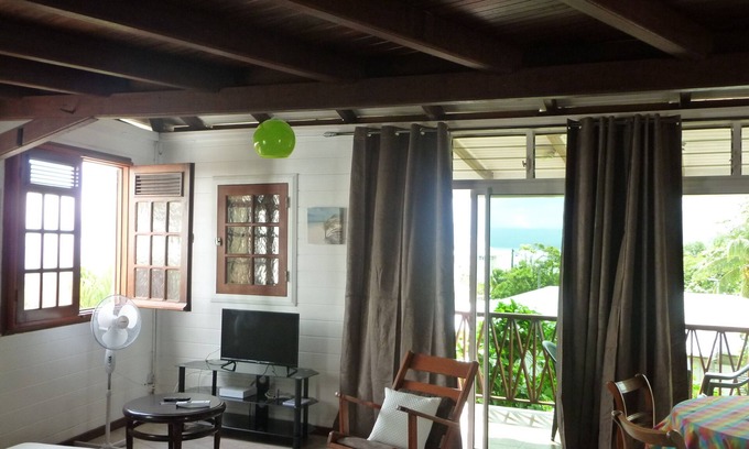 L'Houezel House | Spacious sea view loft, up to 6 people. Dampierre, Gosier