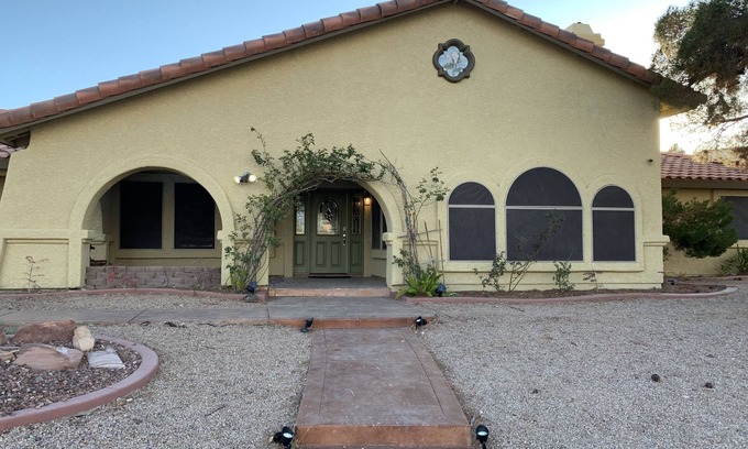 Canyon Gate House | Spacious Vegas House: Sleeps 15 with Master Spa and bar