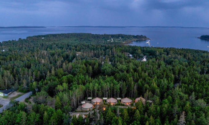 West Tremont House | Spacious Yurts Near Acadia – Nature, Wellness & Outdoor Adventure