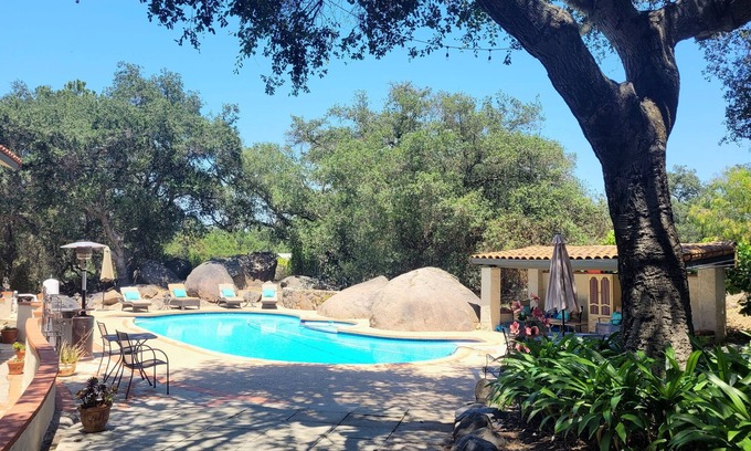 Ramona House | Spanish Hacienda in Wine Country - Pool- Game Room- Fire Pit-Private
