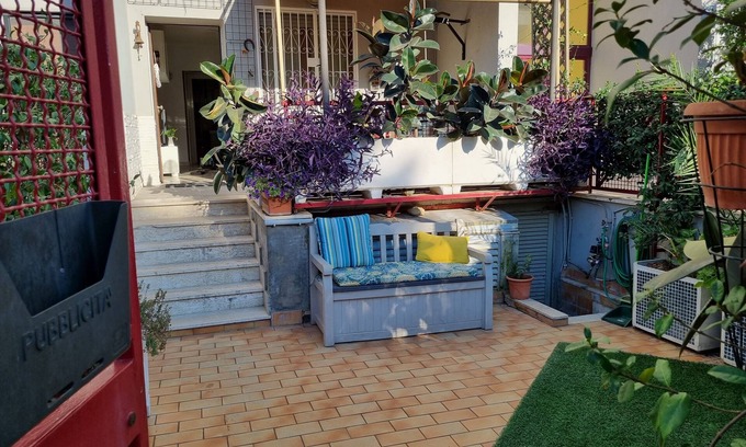 Pietralata Apartment | Spatious two bedrooms apartment with patio and covered parking