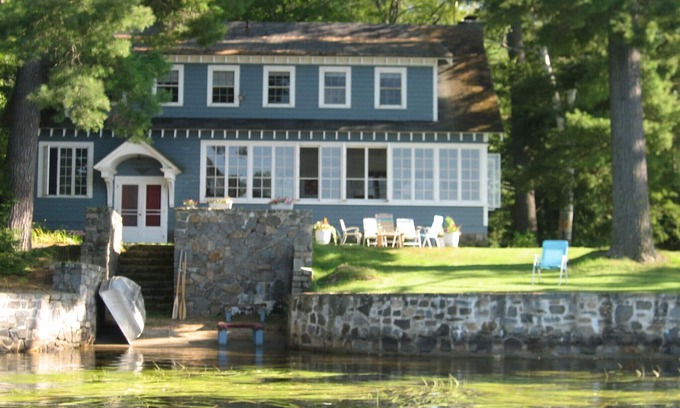 Brant Lake House | Special Lakefront Families Vacation Rental